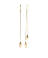 Isabel Marant Mismatched Pendant Earrings In Yellow