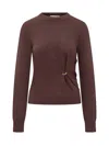 Isabel Marant Ring Detail Cosima-gb Sweater In Red