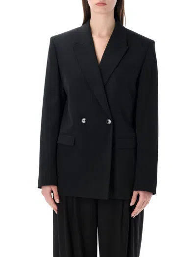 Isabel Marant Calie Double Breasted Tailored Jacket In Black