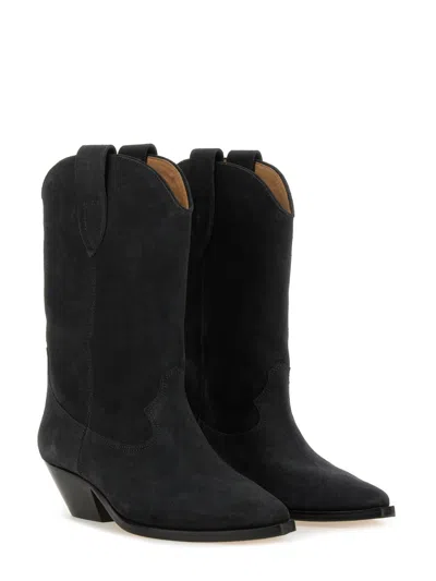 Isabel Marant Duerto Cowboy Boots In Black