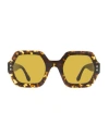 Isabel Marant Ely Im0004s Sunglasses Woman Sunglasses Brown Size 52 Acetate
