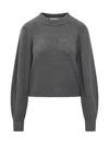 Isabel Marant Gray Wool And Cashmere Pullover In Gray