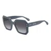Isabel Marant 53mm Gradient Rectangular Sunglasses In Neutral