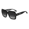 Isabel Marant Oversized Square Acetate Sunglasses In Black