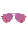 Isabel Marant Milo Im0011s Sunglasses Woman Sunglasses Pink Size 60 Metal