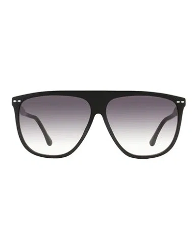 Isabel Marant Pilot Im0009s Sunglasses Woman Sunglasses Black Size 61 Acetate