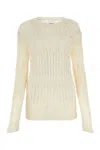 Isabel Marant Women's Ivory Cotton Blend Cooper Sweater