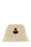 ISABEL MARANT IVORY COTTON HALEY BUCKET HAT