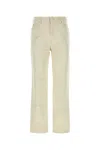 ISABEL MARANT IVORY COTTON JAVI PANT