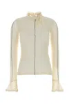 Isabel Marant Ivory Stretch Crochet Sarah Top In Neutral