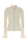 Isabel Marant Ivory Stretch Crochet Sarah Top In Neutral