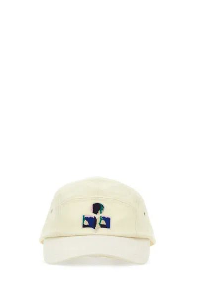ISABEL MARANT IVORY TEDJI BASEBALL CAP
