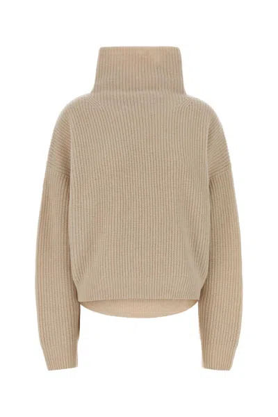 ISABEL MARANT IVORY WOOL BLEND OVERSIZE BROOKE SWEATER