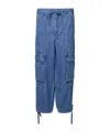 Shop Isabel Marant Ivy Pants In Blue
