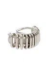 Isabel Marant Ivyo Linear-link Ring In Silver