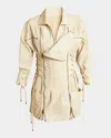 Isabel Marant Izarra Mini Dress In Ecru