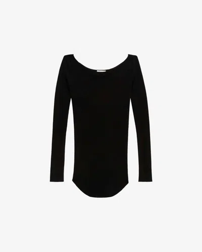 Isabel Marant Izzie Sweater In Black