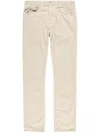 Isabel Marant Javi Cotton Trousers In Neutrals