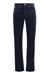 Isabel Marant Corduroy Trousers With Belt Loops And Metal Buttons