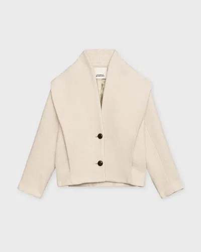 Isabel Marant Jacka Dyogo Ecru In Sand