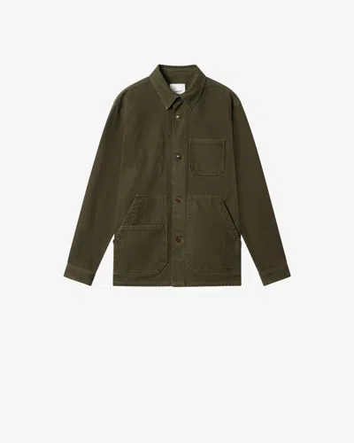 Isabel Marant Ardy Jacket In Green