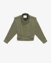 Isabel Marant Jacke Cashlin In Bronze