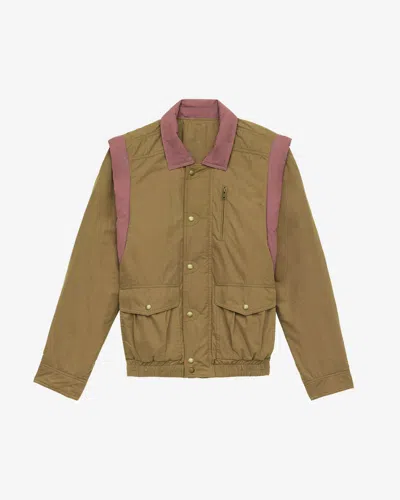 Isabel Marant Dilwen Jacket In Brown
