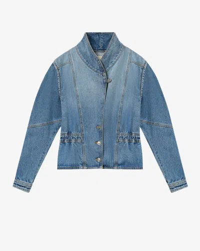 Isabel Marant Jacke Dolie In Blue
