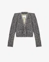 Isabel Marant Jacke Gwendoline In Black And Ecru