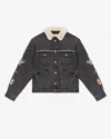 Isabel Marant Jacke Jenson In Dunkelgrau