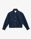 Isabel Marant Jorest Jacket In Blue