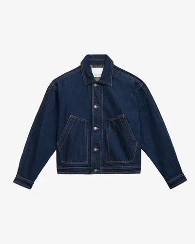 Isabel Marant Jorest Jacket In Blue