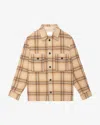 Isabel Marant Jacke Kervon In Camel