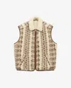Isabel Marant Max Jacket In Ecru-brown