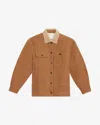 Isabel Marant Long Sleeve Casual Jacket In Brown