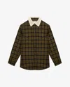 Isabel Marant Steve Shirt Jacket In Khaki-khaki