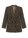 Isabel Marant Jevima Blazer In Brown