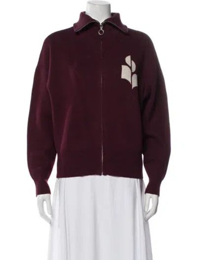 Pre-owned Isabel Marant Jacket In Burgundy