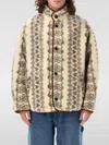 Isabel Marant Madeo Oversize Fleece Jacket In Ecru