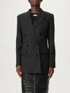 Isabel Marant Embroidered Stretch Wool Blend Jevima Blazer In Black