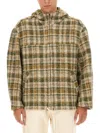 Isabel Marant Checkered Knit Jacket Brushed Finish