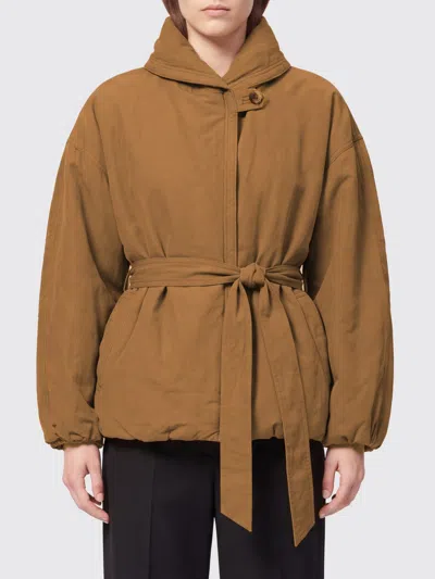 Isabel Marant Jacket Woman Color Beige In Brown