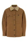Isabel Marant Long Sleeve Casual Jacket In Brown