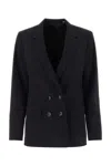Isabel Marant Manelle Jacket Back Vent In Black
