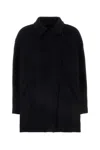 Isabel Marant Black Wool Blend Eveline Coat In Black