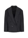 Isabel Marant Double-breasted Blazer In Black