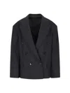 Isabel Marant Double-breasted Blazer In Black
