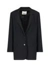 Isabel Marant Single-breasted Two-button Blazer In Black