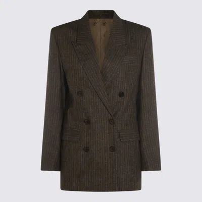 ISABEL MARANT JACKETS DARK BRONZE