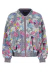 Isabel Marant Embellished Silk Blend Adeline Jacket In Multicoloured